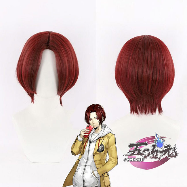 五次元 ペルソナ5X コスプレ 主人公 ウィッグ
