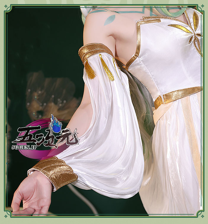 三分妄想 原神 コスプレ マハ一ルッカデヴァ一タ 草神 コスプレ 衣装