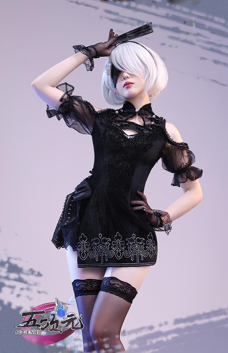 三分妄想 NieR Automata ニーア オートマタ コスプレ 2B ヨルハ二号B型 