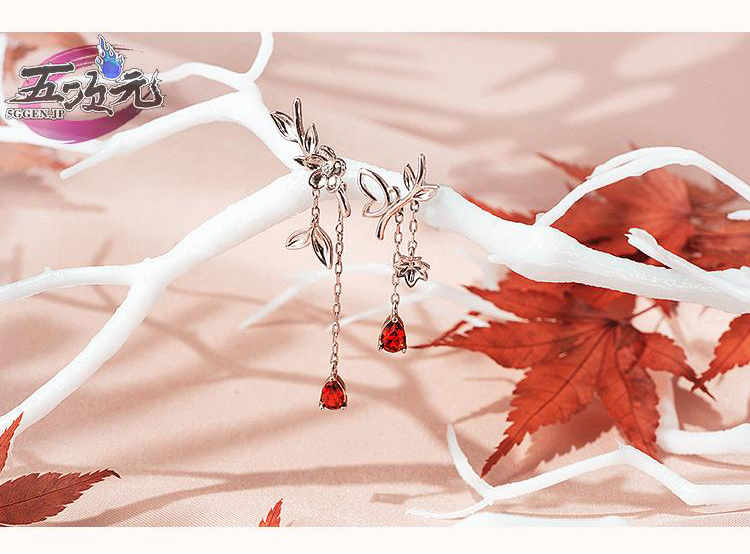 猫屋小舗製 天官賜福 グッズ 与君知ver ピアス 耳飾り 正規品