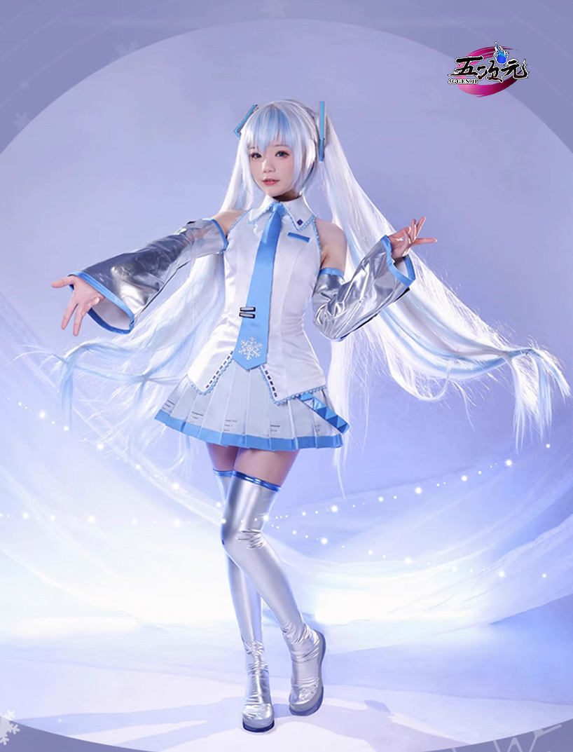 VOCALOID 初音ミク雪ミク コスプレ衣装 - コスチューム・コスプレ