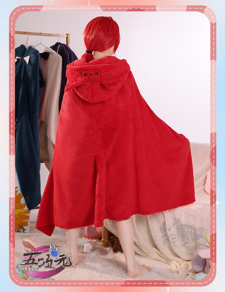 三分妄想 原神 コスプレ ケット 毛布 ディルック ガイア 衣装