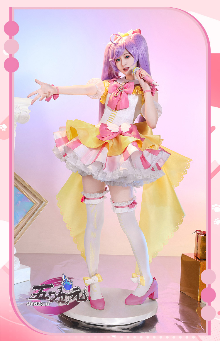 プリパラ 真中らぁら コスプレ 衣装 三分妄想-