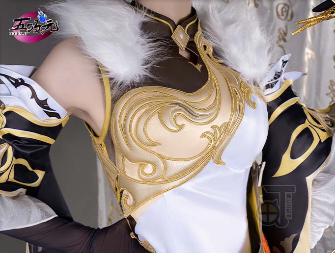 原神　凝光　コスプレ　衣装　Mサイズ　猫屋小町 猫屋小舗 原神 コスプレ 凝光 ギョウコウ 衣装 ※ウィッグ 靴 追加可能