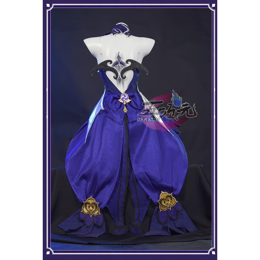 原神 フィッシュル 極夜の真夢 コスプレ【基萌製】 五次元 基萌 原神 コスプレ フィッシュル 新コスチューム 極夜真