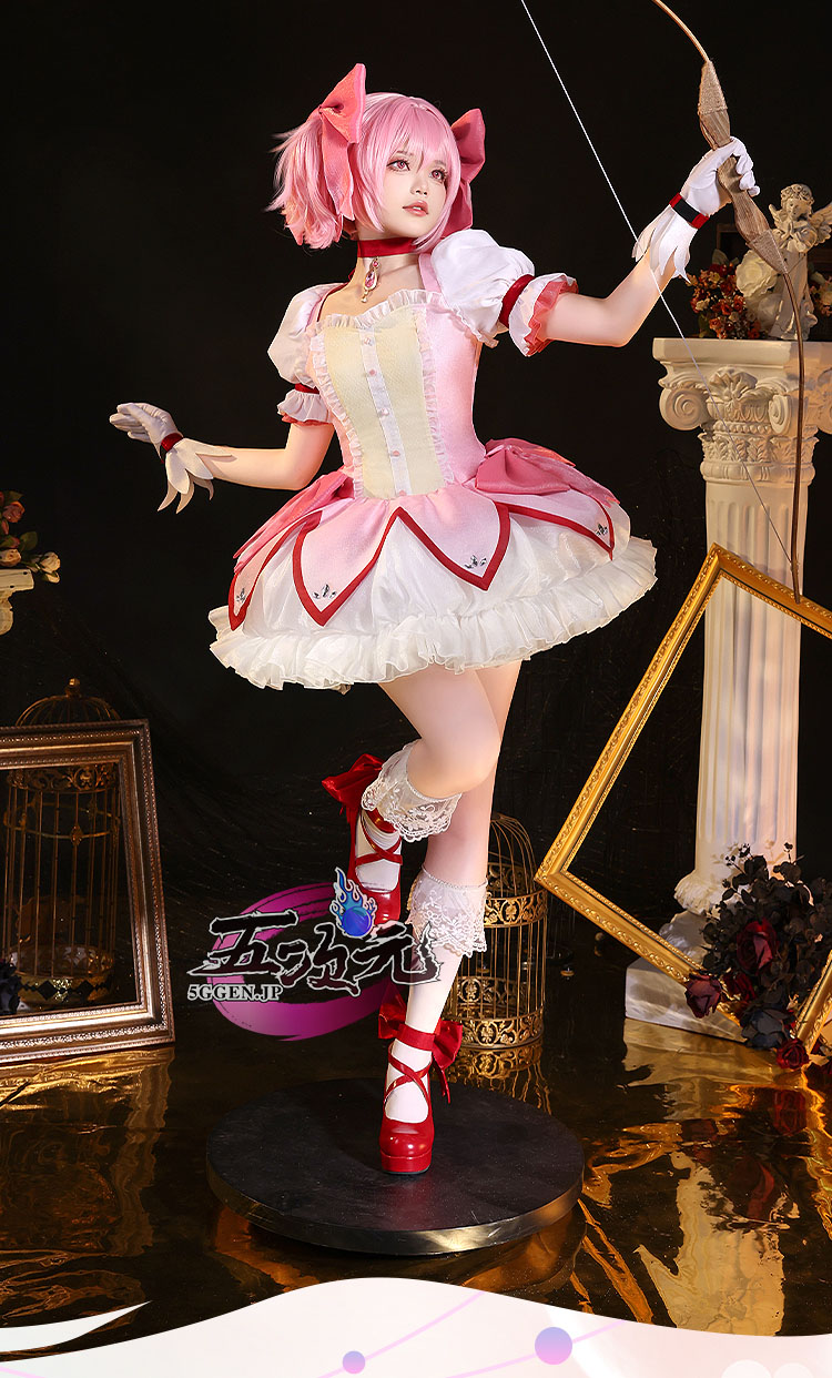 在庫処分】 三分妄想 魔法少女まどか☆マギカ 鹿目まどか コスプレ