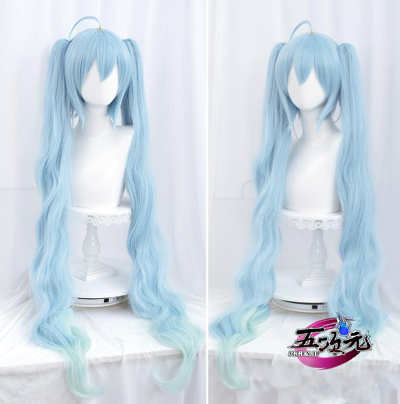 五次元 ボーカロイド コスプレ 初音ミク 雪ミク2023 ウィッグ